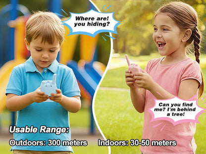 Kids Smart Video Walkie Talkies – 2 Pack with Camera, Voice & Two-Way Communication